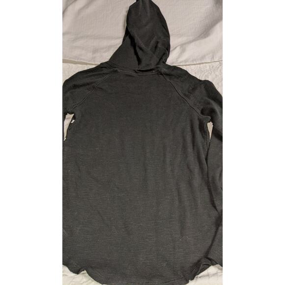 Kind Is Cool Girls Sz. L Black Hooded Top. Cute, Fun - Picture 7 of 8